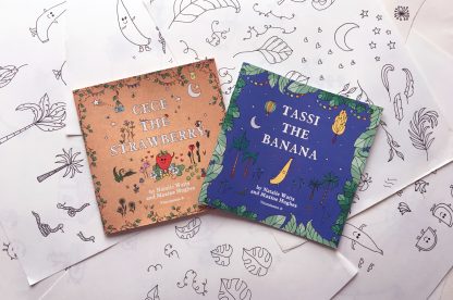 Cece the Strawberry and Tassi the Banana Paperback Book Bundle