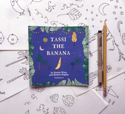 Tassi the Banana with illustrations